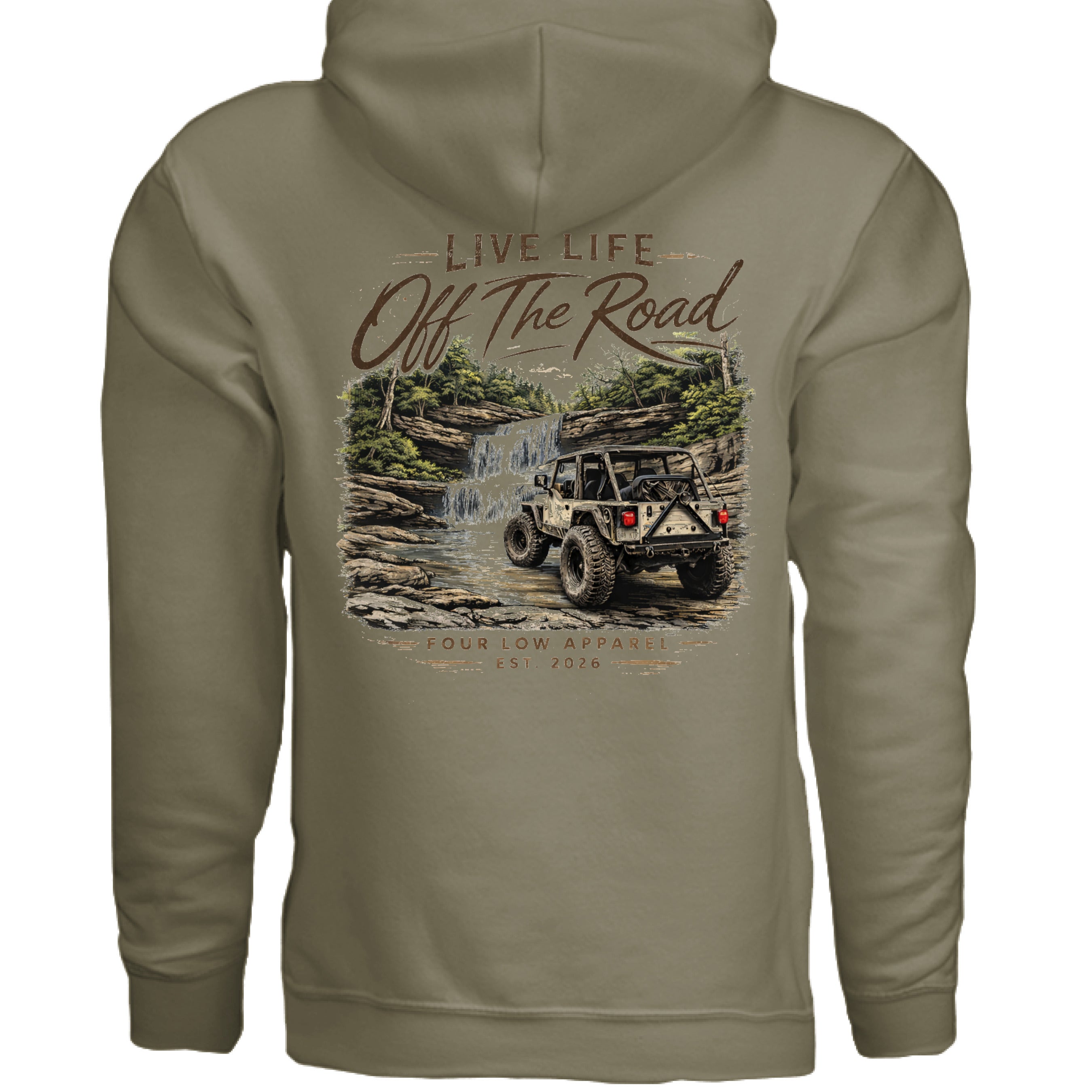 Heather Olive - BACK